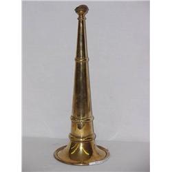 20 1/2in.  BRASS PRESENTATION FIRE TRUMPET - INSC