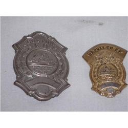 BOSTON BREAST BADGE W/ SILVER TONE TOGETHER W/ GO