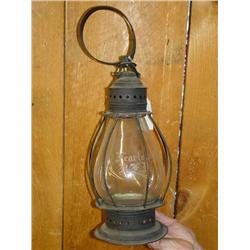 13 1/2in.  (PLUS HANDLE) FIXED GLOBE CAGED TIN LA