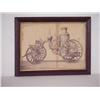 Image 1 : PRINT OF HUNNEMAN HORSE DRAWN STEAM FIRE ENGINE W
