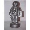 Image 1 : 5 1/4in.  PEWTER FIREMAN ICE CREAM MOLD #340 - NO