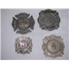 Image 1 : LOT OF FIREMANS HAT BADGES: SASKATOON, MEDICINE H