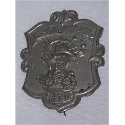 FIREMANS BREAST BADGE - HOSE 2 G.F.D.; 