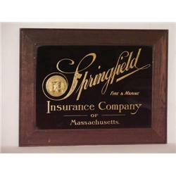 REVERSE PAINTING ON GLASS ADVERTISING SIGN in. SP