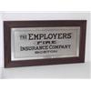 Image 1 : FRAMED THE EMPLOYERS FIRE INSURANCE CO. BOSTON TI