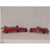 Image 1 : 2 PC. SET OF ELDON FIRE TOYS: 15 1/2in.  SEAGRAVE