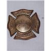 Image 1 : FIREMANS BREAST BADGE: GOLD TONE TORONTO FIRE DEP