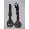 Image 1 : LOT (2) FIRE RELATED WATCH FOBS W/ STRAPS: (1) HO