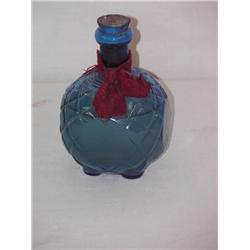 HARDEN #1 BLUE QUILTED FOOTED GLASS FIRE GRENADE 