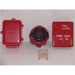 (3) PC. LOT INCLUDING GAMEWELL CASE W/ PEERLESS M