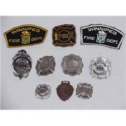 MISC. LOT (10) PCS. FIRE RELATED ITEMS INCLUDING 