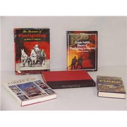 LOT (5) FIRE RELATED BOOKS INCLUDING AMERICAN FIR