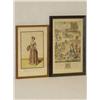 Image 1 :  EARLY 19TH CENT. FRENCH COLORED ENGRAVING FASHIO