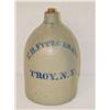 Image 1 :  2 GAL. ADVERTISING JUG WRITTEN IN COBALT T.B. FI