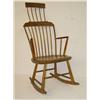 Image 1 :  NEW ENGLAND PAINTED COMB BACK WINDSOR ROCKER IN 