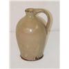 Image 1 :  6 1/2 EARLY MAINE REDWARE SMALL HANDLED JUG W/ G