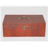 Image 1 :  19TH CENT. GRAIN PAINTED FLAT TOP DOCUMENT BOX W