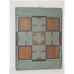  LATE 19TH-EARLY 20TH CENT. PAINTED DOUBLE SIDE G