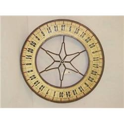  LATE 19TH-EARLY 20TH CENT. PAINTED 25 CARNIVAL G