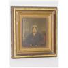 Image 1 :  EARLY 19TH CENT. OIL ON BOARD OF LADY IN RUFFLED