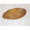 Image 1 :  22 1/2 19TH CENT. MAPLE OVAL CHOPPING BOWL - NOR