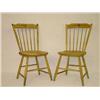 Image 1 :  PR. OF NEW ENGLAND ROD BACK WINDSOR CHAIRS IN YE
