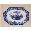 Image 1 :  13 1/2 SCINDE FLOW BLUE SOUP TUREEN UNDERTRAY BY