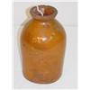 Image 1 :  9 1/2 NEW ENGLAND REDWARE OYSTER JAR (PROB. ME) 