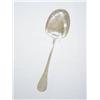 Image 1 :  16 1/2 EARLY SILVER STUFFING SPOON W/ HALLMARK A