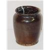 Image 1 :  7 REDWARE JAR W/ TOOLED DECORATION - PITTING & L