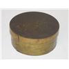 Image 1 :  6 3/4 ROUND PANTRY BOX W/ COPPER NAILS & TRACES 