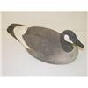 Image 1 :  PAINTED CORK GOOSE DECOY W/ CARVED & PAINTED WOO