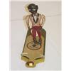 Image 1 :  20TH CENT. PAINTED FOLK ART DANCING BLACK MINSTR