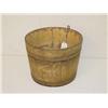 Image 1 :  12 SHAKER SAP BUCKET W/ TRACES OF OLD MUSTARD PA