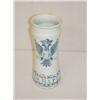 Image 1 :  11 1/2 FRENCH FAIENCE TYPE VASE W/ EAGLE CREST 