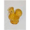 Image 1 :  4 1/2 YELLOW WARE HIGH GLAZED POTTERY CHICKEN (P