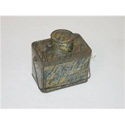  LATE 19TH CENT. SALESMANS SAMPLE PAINTED TIN LUN