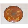 Image 1 :  10 PA REDWARE PLATE W/ YELLOW SLIP DECORATION - 