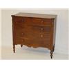 Image 1 :  SHERATON MAHOGANY GRADUATED 4 DRAWER CHEST HAVIN