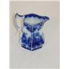 Image 1 :  4 1/2 SCINDE FLOW BLUE CREAMER BY ALCOCK - GOOD 