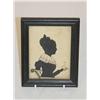 Image 1 :  19TH CENT. FRAMED WATERCOLOR SILHOUETTE OF YOUNG