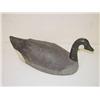 Image 1 :  MID-ATLANTIC PAINTED CANVAS & WOODEN GOOSE DECOY
