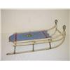 Image 1 :  19TH CENT. CHILDS SLED W/ PAINTED DECORATION OF 