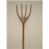 Image 1 :  66 EARLY WOODEN HAY FORK SIGNED M.B. YOUNG - REF