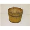 Image 1 :  9 1/4 SHAKER SAP BUCKET IN MUSTARD PAINT SIGNED 
