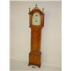 Image 1 :  CHERRY CHIPPENDALE TALL CASE CLOCK W/ PIERCE CAR