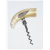 Image 1 :  19TH CENT. SCRIMSHAWED WHALES TOOTH CORKSCREW IN