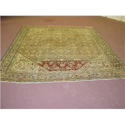  MAHAL PERSIAN CARPET W/ OVERALL FLORAL DESIGN (9