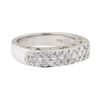 Image 1 : 0.75 ctw Diamond Ring - 18KT White Gold