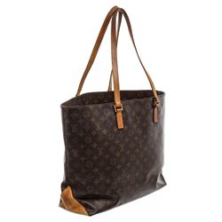 Louis Vuitton Monogram Canvas Leather Cabas Alto Shoulder Bag